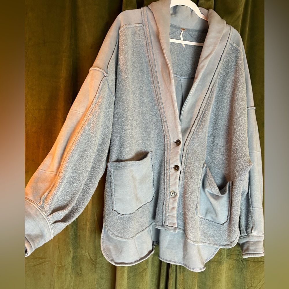 Free People Womens Larkspur Jordan Jacket Size Large
